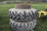 pair of 20.8-38 Dual tractor tires