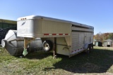1996 Featherlite gooseneck Stock trailer