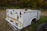 White utility truck Body