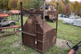 Coal/Material Hopper on stand