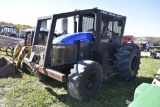 New Holland TS6.120 Tractor with Wood Boss Logger Cab