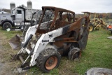Bobcat S250 Skidsteer that was in a fire