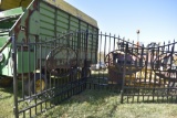 Brand new 20 foot Entrance gates with elk Scene
