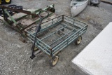 Green Lawn Cart