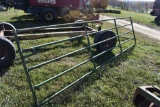 16' green farm gate