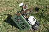 Honda GX 200 6.5 HP motor on pulley