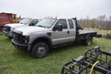 2008 Ford F-450 XL Super Duty Flat Bed Truck