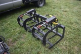 New Quick attach Heavy Duty Brush Grapple 72