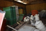 Contents of uppper part of shed
