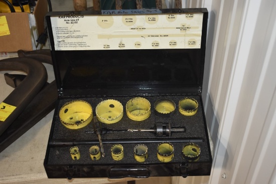 KAR Products Hole Saw Set