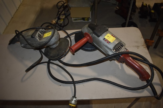 Milwaukee Angle Grinder and Craftsman Angle Grinder