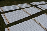 25 pieces of 10' sections of Galvanized Corrugated metal Roofing