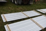 25 pieces of 10' sections of Galvanized Corrugated metal Roofing