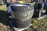 2 Titan Soft turf lsw 570-648 NHS tires on 8 lug rims