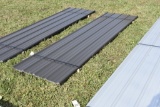 36 Sheets of 12' Sections of Bronze Corrugated Metal Roofing