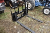 Set of New Quick Attach Pallet forks