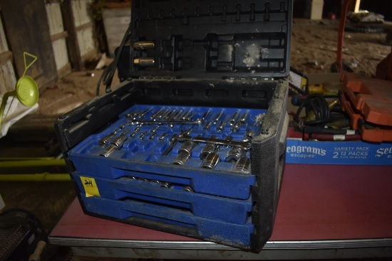 Kobalt Tool box with partial tools