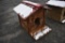 Hand made Red Roof Dog House