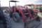 Mahindra 8560 Tractor with quick attach loader