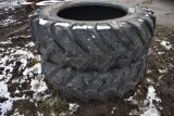 Pair of Michelin 520/85 R42 tires