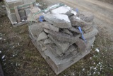 Pallet of wall stone