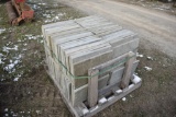 pallet of natural cleft blue stone