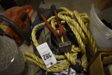 Bag with Pair of Small bolt cutters, rope, and some other misc tools