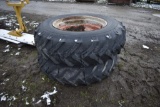 2 Large Skidder Tires