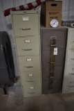 5 drawer and 4 drawer filing cabinet
