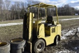 Tow Motor 501PLP Forklift that was converted Gas