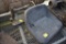 lawn tractor seat and old White family Rotary sowing machine