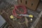 two Torch Gauges and Air hose with Milton Pressure checker that needs end