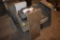 HP Deskjet 1051 printer with paper and ink with wooden table