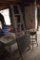 wooden step ladder and little chalk board on a swivel