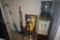 Cordely water cooler, wooden dining chair, some misc tools, dirt devil vacuum
