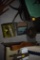 Group of old records as pictured and coal bucket