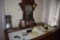 Clock, and collectible items as pictured