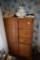 oak Dresser with 5 Drawers and Swing open Door