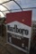 Marlboro Cigarettes double sided advertising Pricing sign