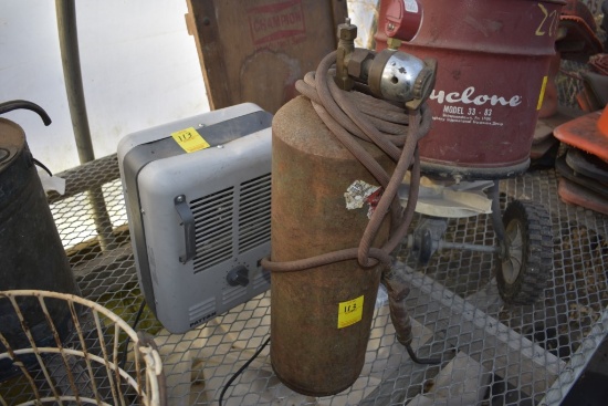 Patton Electric Heater and Little Torch