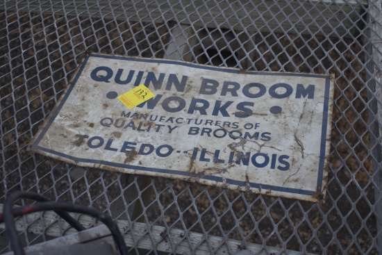 Quinn Broom Works sign