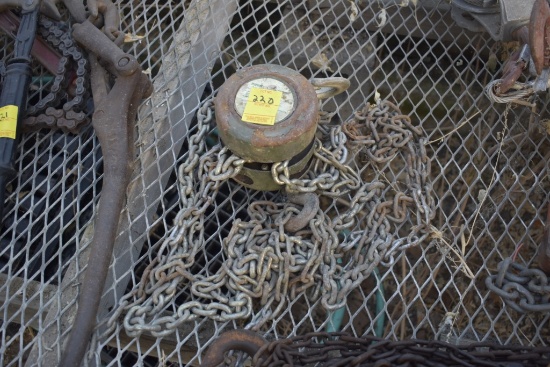 Midwest 1/4 ton chain hoist