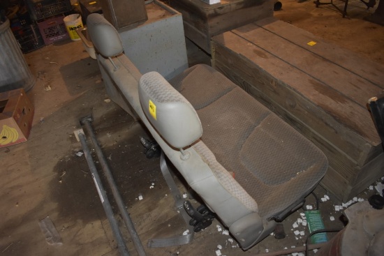 bench seat of vehicle