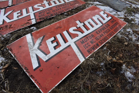 Keystone Motor Express inc sign