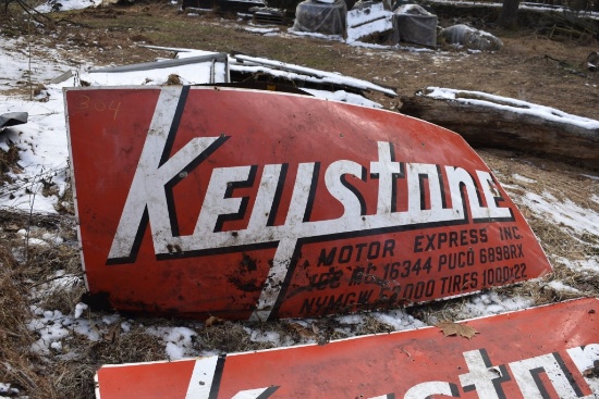 Keystone Motor Express inc sign