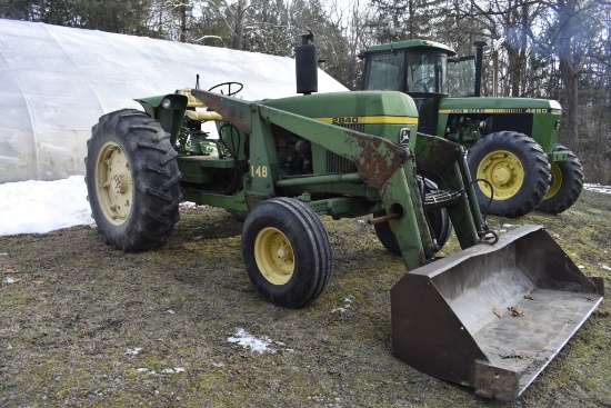 John deere 2840 Tractor with loader PICTURE OF SERIAL NUMBER ADDED