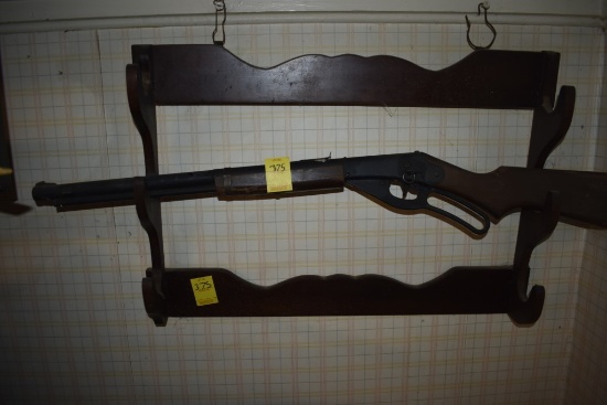 Red Ryder BB gun that works and gun rack