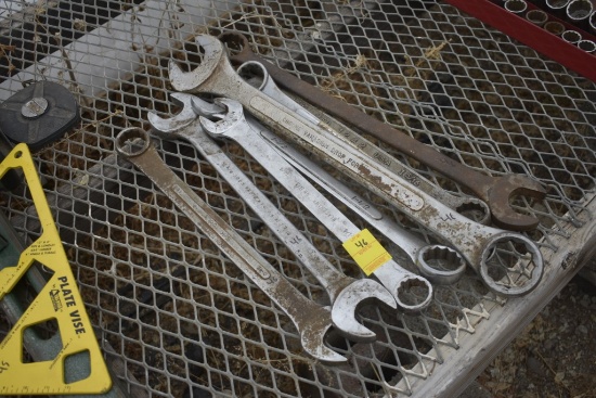8 Large SAE Wrenches
