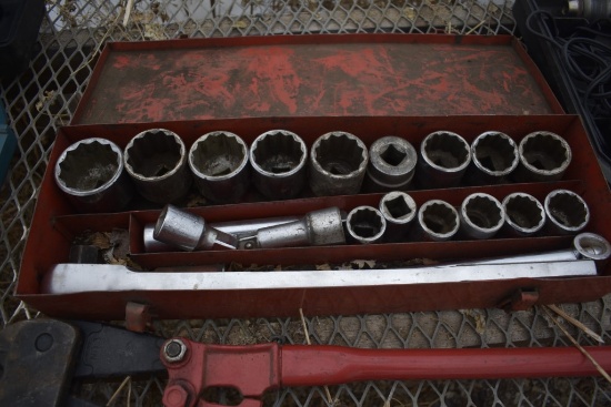 3/4" Drive SAE Socket set and Ratchet
