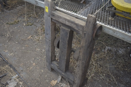 Antique Heavy duty Warehouse dolly